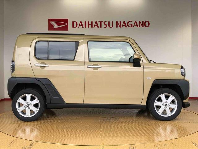 タフトＧターボ　クロムベンチャー４ＷＤ　ターボ　スカイルーフ　　プッシュスタート　スマートキー　オートライト　オートエアコン　電動パーキングブレーキ　衝突被害軽減システム　横滑り防止機能　アイドリングストップ　シートヒーター　ＡＢＳ（長野県）の中古車