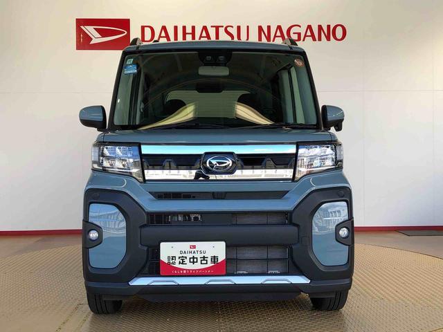 タントファンクロスターボ４ＷＤ　ターボ　シートヒーター　両側電動スライドドア　アイドリングストップ　プッシュスタート　スマートキー　衝突被害軽減システム　横滑り防止機能　オートライト　オートエアコン　ＡＢＳ（長野県）の中古車