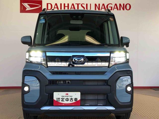 タントファンクロスターボ４ＷＤ　ターボ　シートヒーター　両側電動スライドドア　アイドリングストップ　プッシュスタート　スマートキー　衝突被害軽減システム　横滑り防止機能　オートライト　オートエアコン　ＡＢＳ（長野県）の中古車