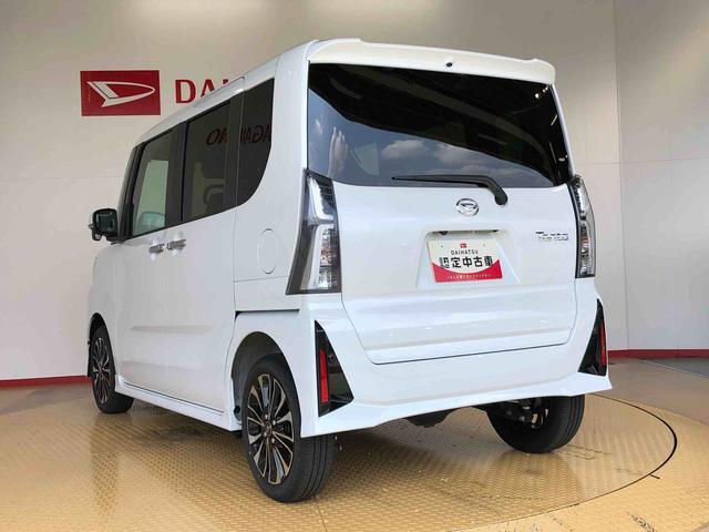 タントカスタムＲＳ４ＷＤ　ターボ　シートヒーター　両側電動スライドドア　アイドリングストップ　プッシュスタート　スマートキー　衝突被害軽減システム　横滑り防止機能　オートライト　オートエアコン　ＡＢＳ（長野県）の中古車