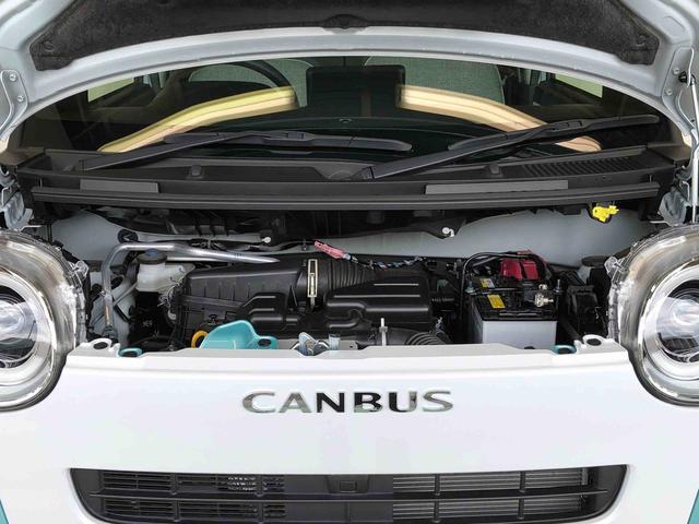 ムーヴキャンバスストライプスＧ２ＷＤ　両側電動スライドドア　オートライト　衝突被害軽減システム　横滑り防止機能　プッシュスタート　スマートキー　オートエアコン　電動格納ドアミラー　アイドリングストップ　ＡＢＳ（長野県）の中古車