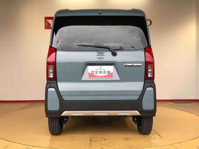 タントファンクロス４ＷＤ　シートヒーター　両側電動スライドドア　アイドリングストップ　プッシュスタート　スマートキー　衝突被害軽減システム　横滑り防止機能　オートライト　オートエアコン　ＡＢＳ（長野県）の中古車