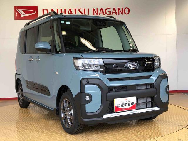 タントファンクロス４ＷＤ　シートヒーター　両側電動スライドドア　アイドリングストップ　プッシュスタート　スマートキー　衝突被害軽減システム　横滑り防止機能　オートライト　オートエアコン　ＡＢＳ（長野県）の中古車