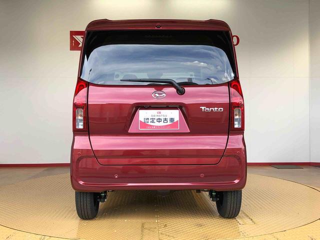 タントX4WD シートヒーター 片側電動スライドドア アイドリングストップ プッシュスタート スマートキー 衝突被害軽減システム 横滑り防止機能 オートライト オートエアコン ABS(長野県)の中古車