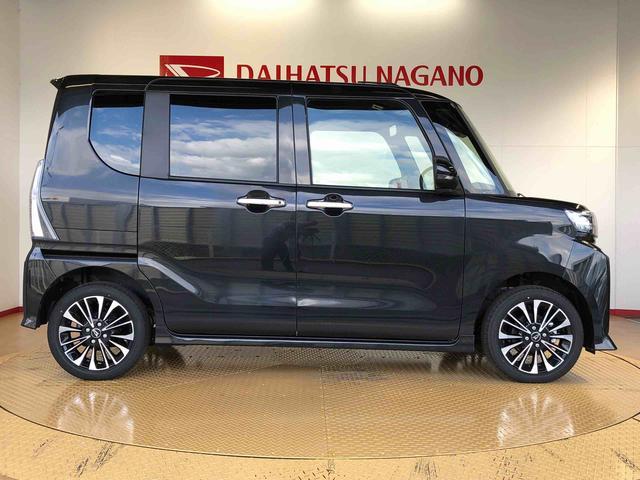 タントカスタムＲＳ４ＷＤ　ターボ　シートヒーター　両側電動スライドドア　アイドリングストップ　プッシュスタート　スマートキー　衝突被害軽減システム　横滑り防止機能　オートライト　オートエアコン　ＡＢＳ（長野県）の中古車