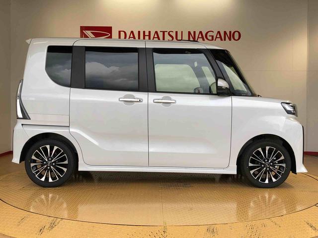 タントカスタムＲＳ２ＷＤ　ターボ　シートヒーター　両側電動スライドドア　アイドリングストップ　プッシュスタート　スマートキー　衝突被害軽減システム　横滑り防止機能　オートライト　オートエアコン　ＡＢＳ（長野県）の中古車