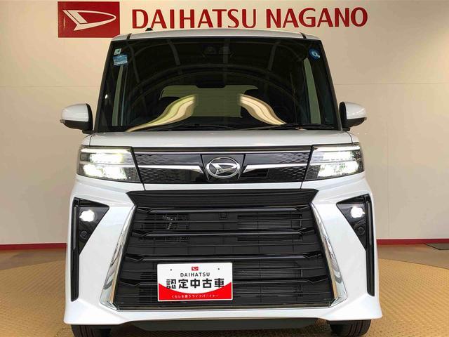 タントカスタムＲＳ２ＷＤ　ターボ　シートヒーター　両側電動スライドドア　アイドリングストップ　プッシュスタート　スマートキー　衝突被害軽減システム　横滑り防止機能　オートライト　オートエアコン　ＡＢＳ（長野県）の中古車