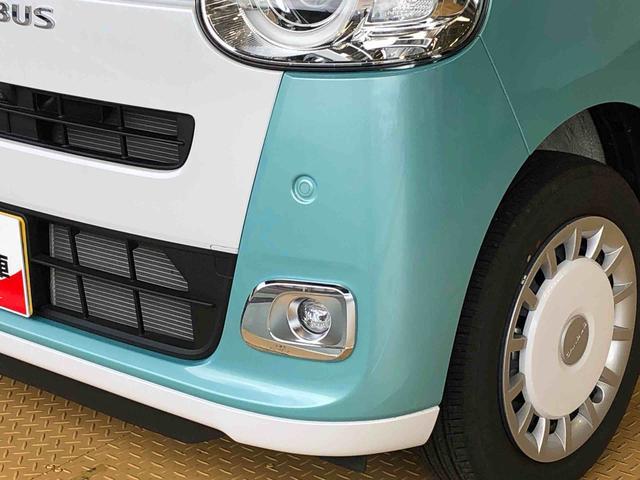 ムーヴキャンバスストライプスGターボ4WD ターボ 両側電動スライドドア オートライト 衝突被害軽減システム 横滑り防止機能 シートヒーター プッシュスタート スマートキー オートエアコン アイドリングストップ ABS(長野県)の中古車
