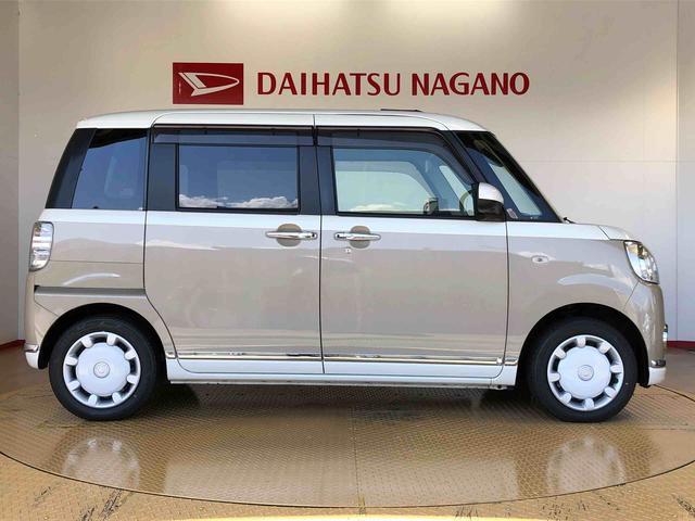 ムーヴキャンバスGブラックインテリアリミテッド SAIII4WD 両側電動スライドドア オートライト 衝突被害軽減システム 横滑り防止機能 プッシュスタート スマートキー オートエアコン パワーウインドウ 電動格納ドアミラー アイドリングストップ ABS(長野県)の中古車