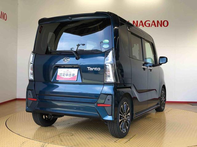 タントカスタムRS2WD ターボ 両側電動スライドドア アイドリングストップ プッシュスタート スマートキー 衝突被害軽減システム 横滑り防止機能 オートライト オートエアコン ABS(長野県)の中古車