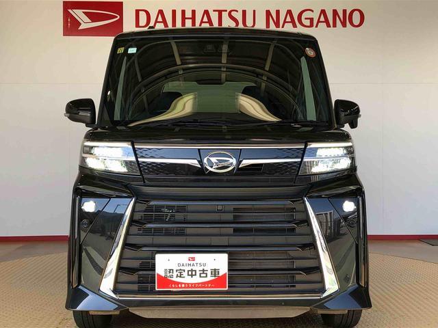 タントカスタムRS4WD ターボ シートヒーター 両側電動スライドドア アイドリングストップ プッシュスタート スマートキー 衝突被害軽減システム 横滑り防止機能 オートライト オートエアコン ABS(長野県)の中古車