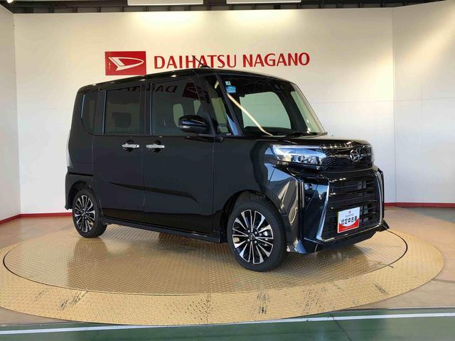 タントカスタムRS4WD ターボ シートヒーター 両側電動スライドドア アイドリングストップ プッシュスタート スマートキー 衝突被害軽減システム 横滑り防止機能 オートライト オートエアコン ABS(長野県)の中古車