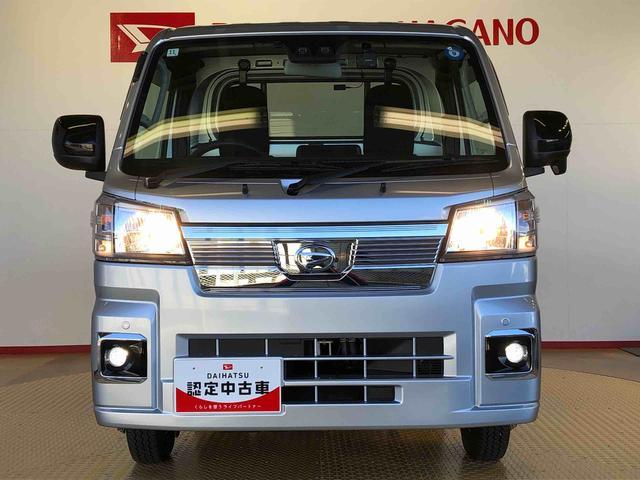 ハイゼットトラックＥＸＴ４ＷＤ　プッシュスタートエンジン　キーフリーシステム　電動格納ドアミラー　エアコン　パワステ　ＬＥＤヘッドランプ　衝突被害軽減システム　横滑り防止機能　アイドリングストップ　ＡＢＳ（長野県）の中古車