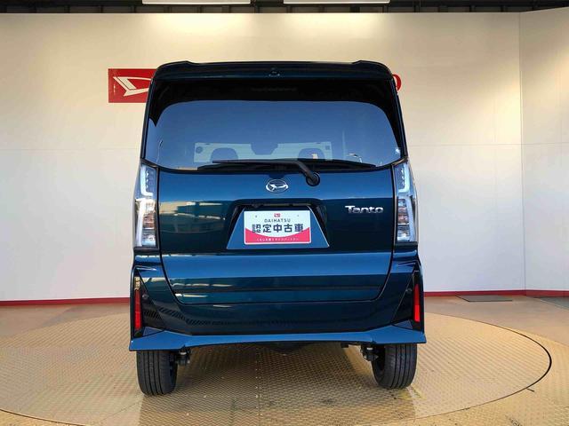 タントカスタムRS4WD ターボ シートヒーター 両側電動スライドドア アイドリングストップ プッシュスタート スマートキー 衝突被害軽減システム 横滑り防止機能 オートライト オートエアコン ABS(長野県)の中古車