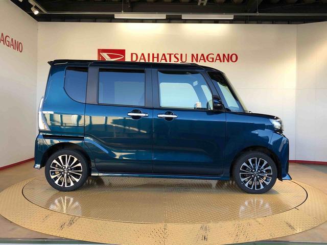 タントカスタムRS4WD ターボ シートヒーター 両側電動スライドドア アイドリングストップ プッシュスタート スマートキー 衝突被害軽減システム 横滑り防止機能 オートライト オートエアコン ABS(長野県)の中古車