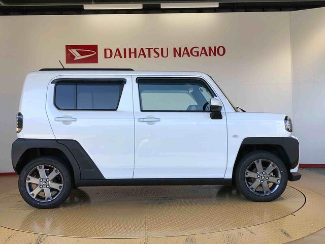 タフトＧターボ２ＷＤ　ターボ　スカイルーフ　　プッシュスタート　スマートキー　オートライト　オートエアコン　電動パーキングブレーキ　衝突被害軽減システム　横滑り防止機能　アイドリングストップ　シートヒーター　ＡＢＳ（長野県）の中古車