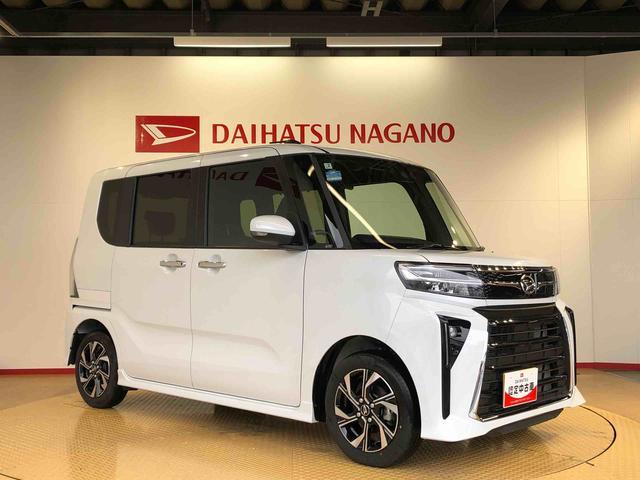 タントカスタムX2WD シートヒーター 両側電動スライドドア アイドリングストップ プッシュスタート スマートキー 衝突被害軽減システム 横滑り防止機能 オートライト オートエアコン ABS(長野県)の中古車