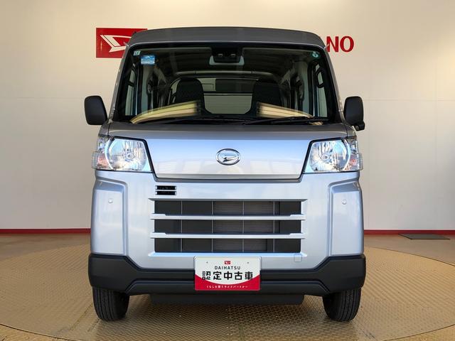 ハイゼットカーゴＤＸ４ＷＤ　ＡＭ／ＦＭラジオ　　マニュアルエアコン　パワーステアリング　パワードアロック　キーレスエントリー　衝突被害軽減システム　横滑り防止機能　アイドリングストップ　オートライト　ＡＢＳ（長野県）の中古車