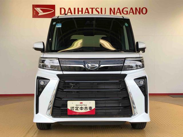 タントカスタムＲＳ４ＷＤ　ターボ　シートヒーター　両側電動スライドドア　アイドリングストップ　プッシュスタート　スマートキー　衝突被害軽減システム　横滑り防止機能　オートライト　オートエアコン　ＡＢＳ（長野県）の中古車