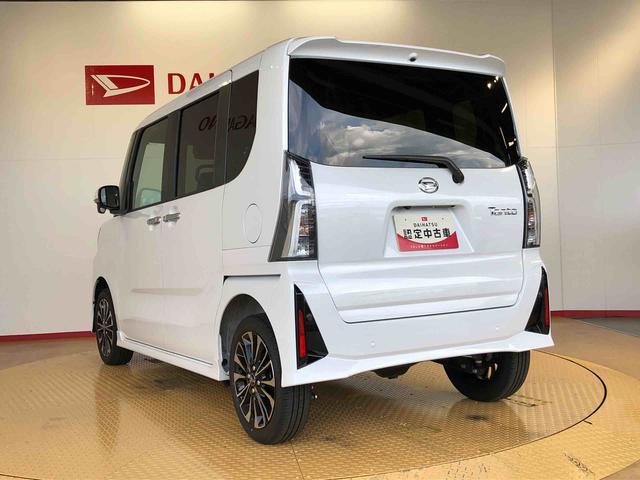 タントカスタムＲＳ４ＷＤ　ターボ　シートヒーター　両側電動スライドドア　アイドリングストップ　プッシュスタート　スマートキー　衝突被害軽減システム　横滑り防止機能　オートライト　オートエアコン　ＡＢＳ（長野県）の中古車