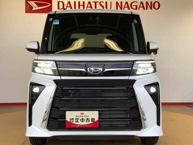 タントカスタムＲＳ４ＷＤ　ターボ　シートヒーター　両側電動スライドドア　アイドリングストップ　プッシュスタート　スマートキー　衝突被害軽減システム　横滑り防止機能　オートライト　オートエアコン　ＡＢＳ（長野県）の中古車