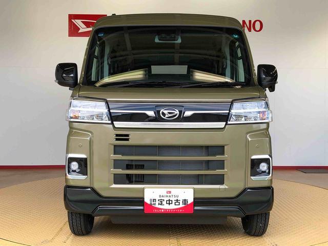 アトレーＲＳ４ＷＤ　ターボ　両側電動スライドドア　アイドリングストップ　プッシュスタート　スマートキー　衝突被害軽減システム　横滑り防止機能　オートエアコン　オートライト　電動格納ドアミラー　ＡＢＳ（長野県）の中古車