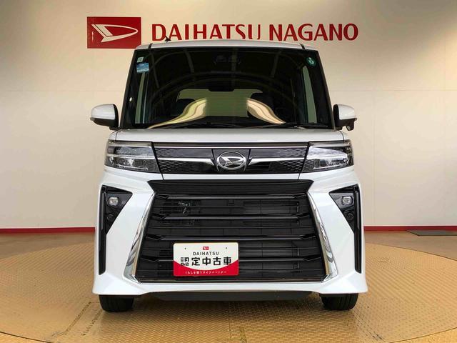 タントカスタムＲＳ４ＷＤ　ターボ　シートヒーター　両側電動スライドドア　アイドリングストップ　プッシュスタート　スマートキー　衝突被害軽減システム　横滑り防止機能　オートライト　オートエアコン　ＡＢＳ（長野県）の中古車