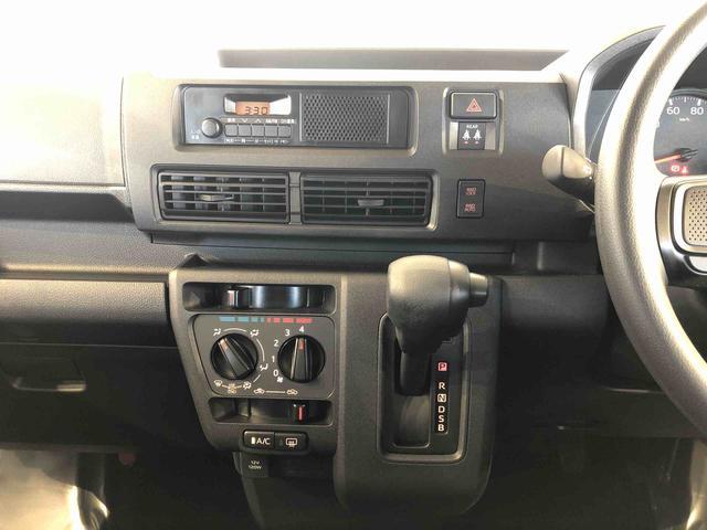 ハイゼットカーゴＤＸ４ＷＤ　ＡＭ／ＦＭラジオ　　マニュアルエアコン　パワーステアリング　パワードアロック　キーレスエントリー　衝突被害軽減システム　横滑り防止機能　アイドリングストップ　オートライト　ＡＢＳ（長野県）の中古車