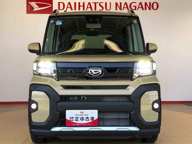タントファンクロスターボ２ＷＤ　ターボ　シートヒーター　両側電動スライドドア　アイドリングストップ　プッシュスタート　スマートキー　衝突被害軽減システム　横滑り防止機能　オートライト　オートエアコン　ＡＢＳ（長野県）の中古車