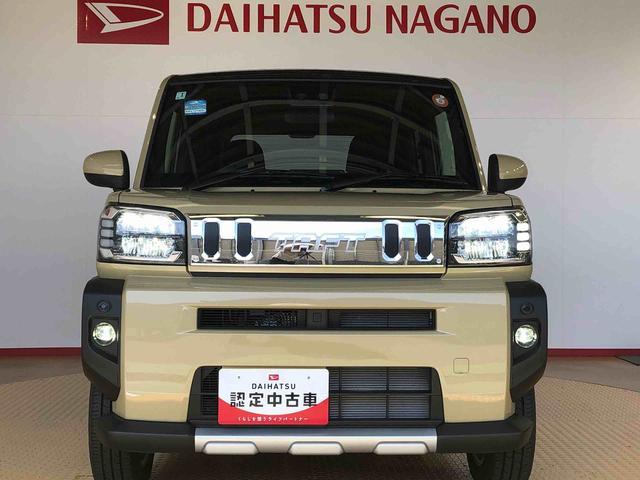 タフトＧ　クロムベンチャー４ＷＤ　スカイルーフ　　プッシュスタート　スマートキー　オートライト　オートエアコン　電動パーキングブレーキ　衝突被害軽減システム　横滑り防止機能　アイドリングストップ　ＡＢＳ（長野県）の中古車