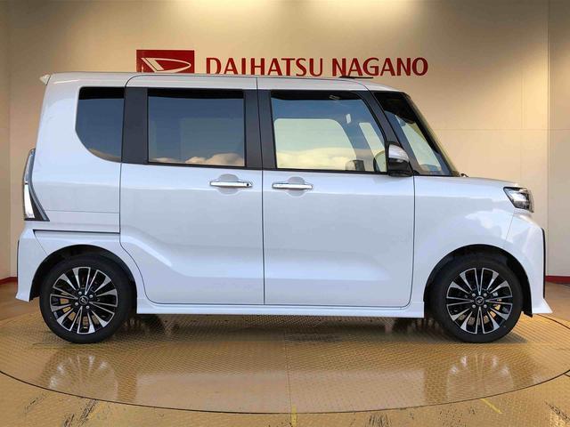 タントカスタムＲＳ２ＷＤ　ターボ　シートヒーター　両側電動スライドドア　アイドリングストップ　プッシュスタート　スマートキー　衝突被害軽減システム　横滑り防止機能　オートライト　オートエアコン　ＡＢＳ（長野県）の中古車