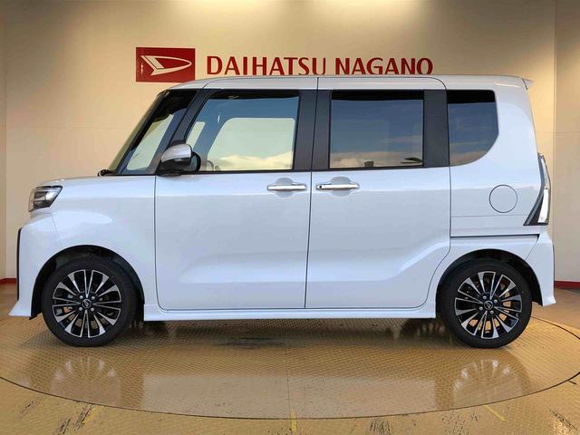 タントカスタムＲＳ２ＷＤ　ターボ　シートヒーター　両側電動スライドドア　アイドリングストップ　プッシュスタート　スマートキー　衝突被害軽減システム　横滑り防止機能　オートライト　オートエアコン　ＡＢＳ（長野県）の中古車