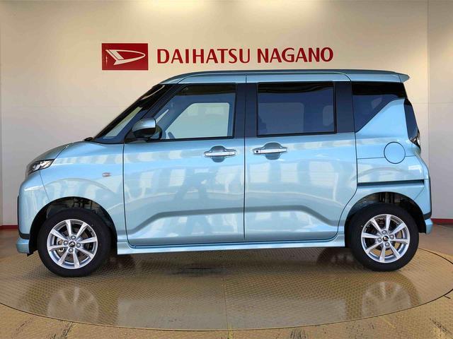 ムーヴＧ４ＷＤ　片側電動スライドドア　アイドリングストップ　プッシュスタート　スマートキー　衝突被害軽減システム　横滑り防止機能　オートライト　フォグランプ　オートエアコン　ＡＢＳ（長野県）の中古車