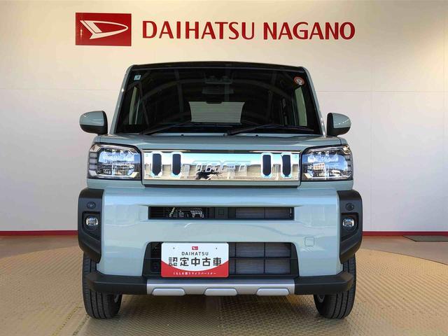 タフトGターボ クロムベンチャー2WD ターボ スカイルーフ プッシュスタート スマートキー オートライト オートエアコン 電動パーキングブレーキ 衝突被害軽減システム 横滑り防止機能 アイドリングストップ シートヒーター ABS(長野県)の中古車