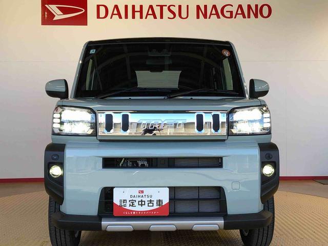 タフトGターボ クロムベンチャー2WD ターボ スカイルーフ プッシュスタート スマートキー オートライト オートエアコン 電動パーキングブレーキ 衝突被害軽減システム 横滑り防止機能 アイドリングストップ シートヒーター ABS(長野県)の中古車