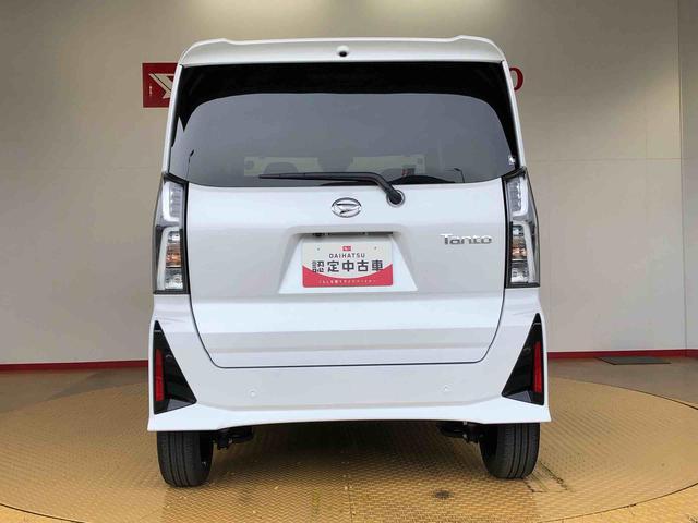 タントカスタムＲＳ２ＷＤ　ターボ　シートヒーター　両側電動スライドドア　アイドリングストップ　プッシュスタート　スマートキー　衝突被害軽減システム　横滑り防止機能　オートライト　オートエアコン　ＡＢＳ（長野県）の中古車