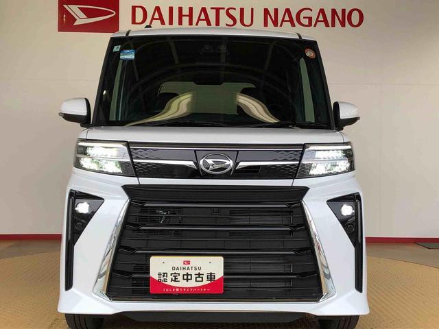 タントカスタムＲＳ２ＷＤ　ターボ　シートヒーター　両側電動スライドドア　アイドリングストップ　プッシュスタート　スマートキー　衝突被害軽減システム　横滑り防止機能　オートライト　オートエアコン　ＡＢＳ（長野県）の中古車