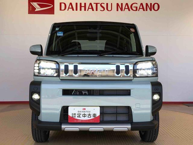 タフトGターボ クロムベンチャー4WD ターボ スカイルーフ プッシュスタート スマートキー オートライト オートエアコン 電動パーキングブレーキ 衝突被害軽減システム 横滑り防止機能 アイドリングストップ シートヒーター ABS(長野県)の中古車