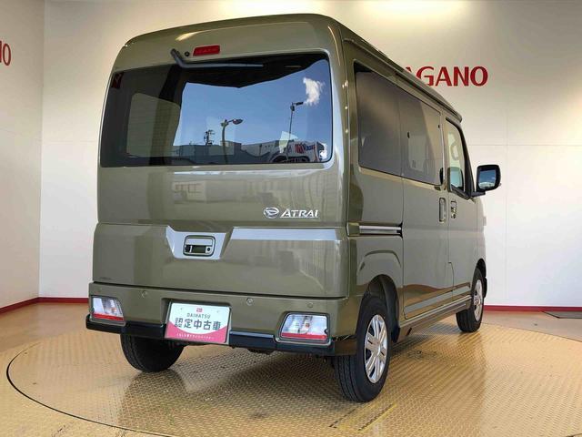 アトレーＲＳ４ＷＤ　ターボ　両側電動スライドドア　アイドリングストップ　プッシュスタート　スマートキー　衝突被害軽減システム　横滑り防止機能　オートエアコン　オートライト　電動格納ドアミラー　ＡＢＳ（長野県）の中古車
