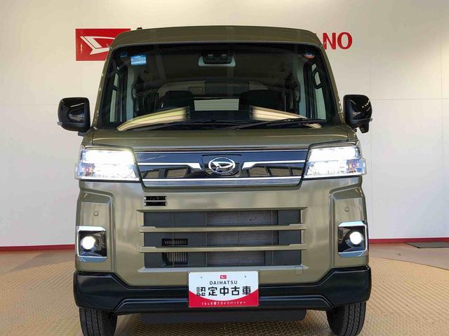 アトレーＲＳ４ＷＤ　ターボ　両側電動スライドドア　アイドリングストップ　プッシュスタート　スマートキー　衝突被害軽減システム　横滑り防止機能　オートエアコン　オートライト　電動格納ドアミラー　ＡＢＳ（長野県）の中古車