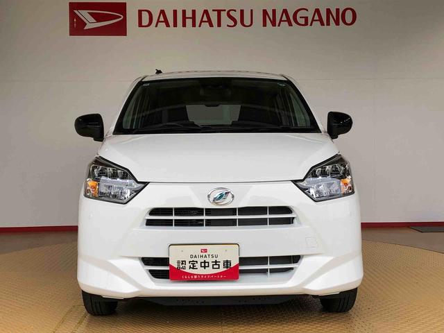 ミライースＸ　リミテッドＳＡIII４ＷＤ　アイドリングストップ　キーレスエントリー　衝突被害軽減システム　横滑り防止機能　電動格納ドアミラー　オートライト　マニュアルエアコン　パワステ　パワーウインドウ　ＡＢＳ（長野県）の中古車