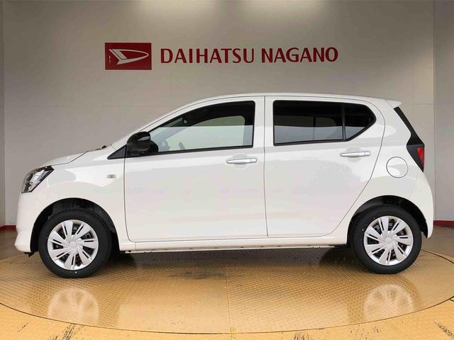ミライースＸ　リミテッドＳＡIII４ＷＤ　アイドリングストップ　キーレスエントリー　衝突被害軽減システム　横滑り防止機能　電動格納ドアミラー　オートライト　マニュアルエアコン　パワステ　パワーウインドウ　ＡＢＳ（長野県）の中古車