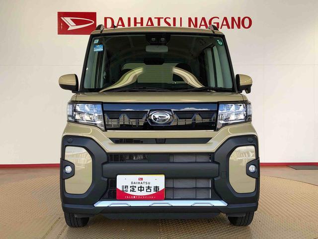 タントファンクロス４ＷＤ　シートヒーター　両側電動スライドドア　アイドリングストップ　プッシュスタート　スマートキー　衝突被害軽減システム　横滑り防止機能　オートライト　オートエアコン　ＡＢＳ（長野県）の中古車