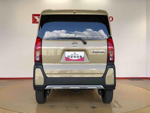 タントファンクロス４ＷＤ　シートヒーター　両側電動スライドドア　アイドリングストップ　プッシュスタート　スマートキー　衝突被害軽減システム　横滑り防止機能　オートライト　オートエアコン　ＡＢＳ（長野県）の中古車