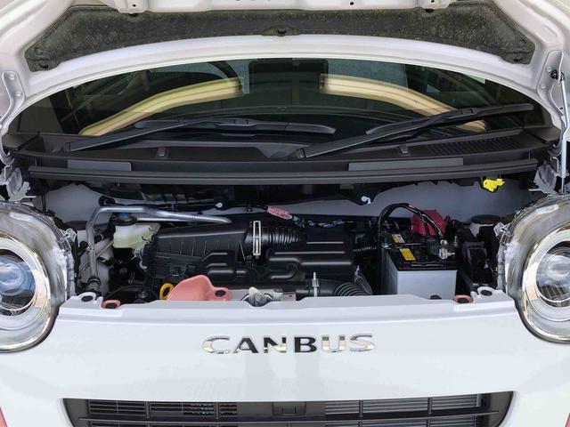 ムーヴキャンバスストライプスＧ２ＷＤ　両側電動スライドドア　オートライト　衝突被害軽減システム　横滑り防止機能　プッシュスタート　スマートキー　オートエアコン　電動格納ドアミラー　アイドリングストップ　ＡＢＳ（長野県）の中古車