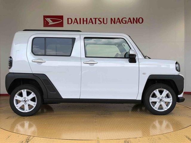 タフトＧターボ　クロムベンチャー４ＷＤ　ターボ　スカイルーフ　　プッシュスタート　スマートキー　オートライト　オートエアコン　電動パーキングブレーキ　衝突被害軽減システム　横滑り防止機能　アイドリングストップ　シートヒーター　ＡＢＳ（長野県）の中古車