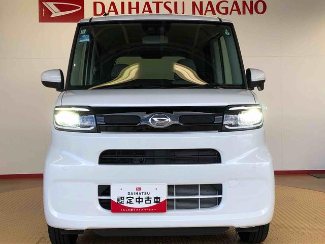 タントＸ４ＷＤ　シートヒーター　片側電動スライドドア　アイドリングストップ　プッシュスタート　スマートキー　衝突被害軽減システム　横滑り防止機能　オートライト　オートエアコン　ＡＢＳ（長野県）の中古車