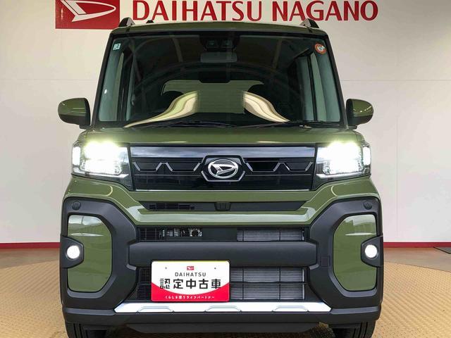 タントファンクロスターボ２ＷＤ　ターボ　シートヒーター　両側電動スライドドア　アイドリングストップ　プッシュスタート　スマートキー　衝突被害軽減システム　横滑り防止機能　オートライト　オートエアコン　ＡＢＳ（長野県）の中古車