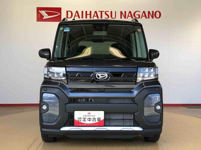 タントファンクロスターボ2WD ターボ シートヒーター 両側電動スライドドア アイドリングストップ プッシュスタート スマートキー 衝突被害軽減システム 横滑り防止機能 オートライト オートエアコン ABS(長野県)の中古車