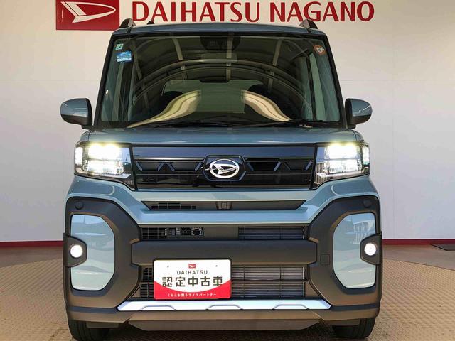 タントファンクロスターボ２ＷＤ　ターボ　シートヒーター　両側電動スライドドア　アイドリングストップ　プッシュスタート　スマートキー　衝突被害軽減システム　横滑り防止機能　オートライト　オートエアコン　ＡＢＳ（長野県）の中古車
